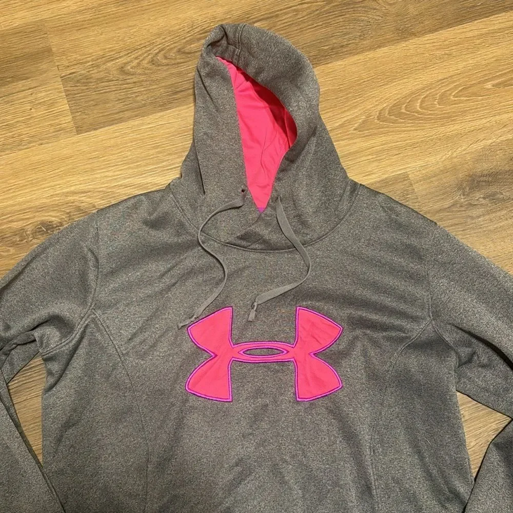 Under armour‎ ladies pullover sweat shirt hoodie size large